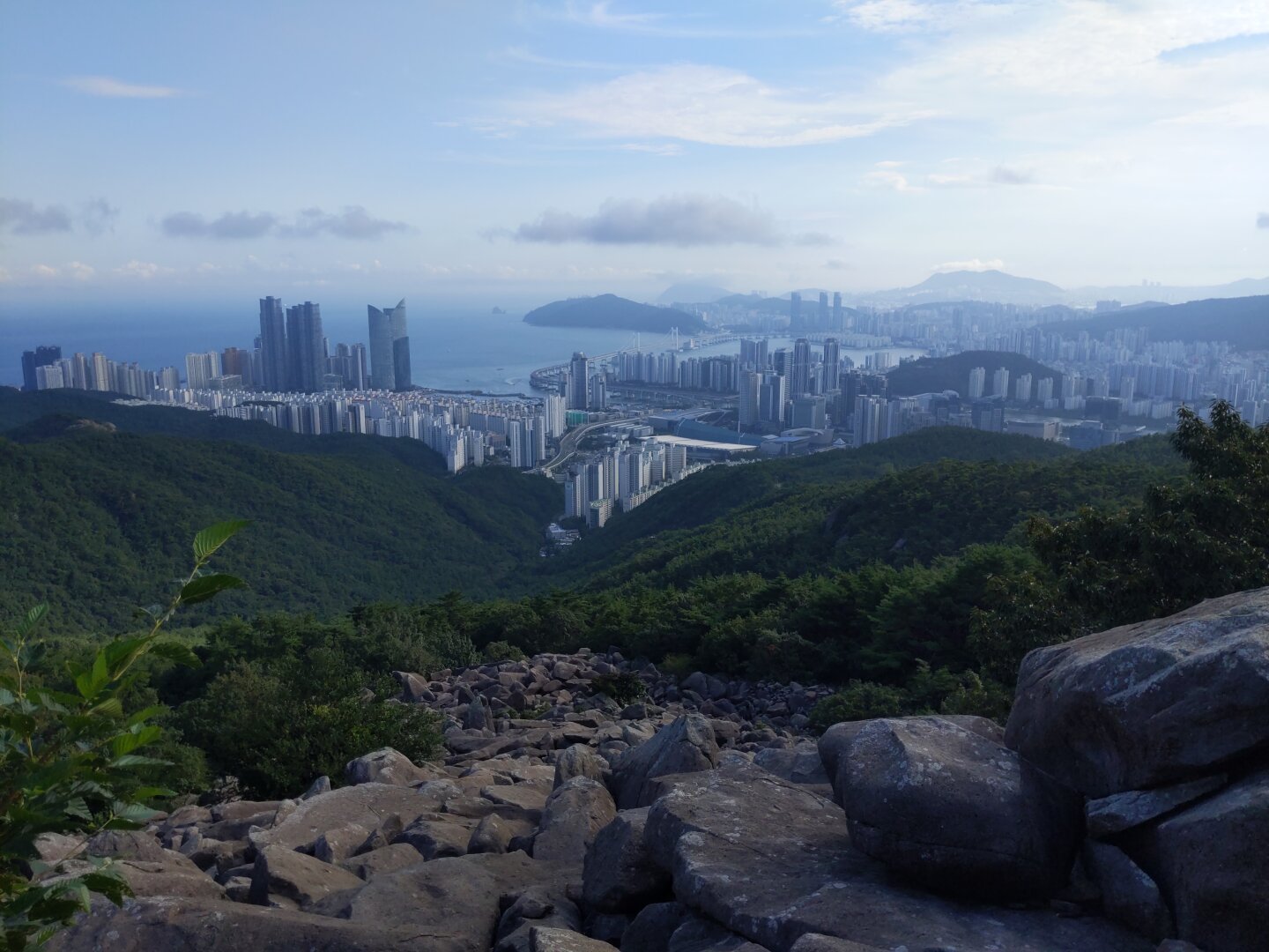 Busan view from Jangsan