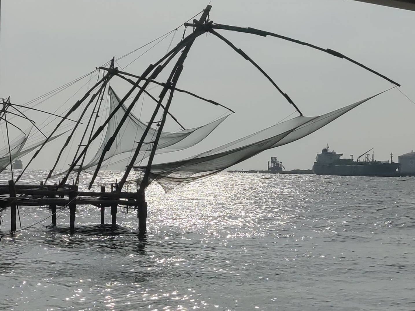 Chinese fishing nets at Kochi