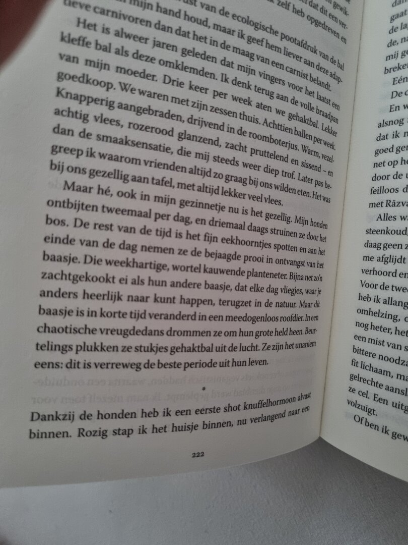 Pagina 222 van het boek Onder de Beesten.