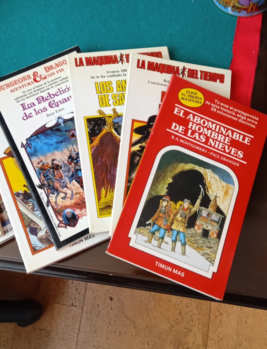 colección de libros juveniles de la década de los 90 de la serie de elegir tu propia aventura.