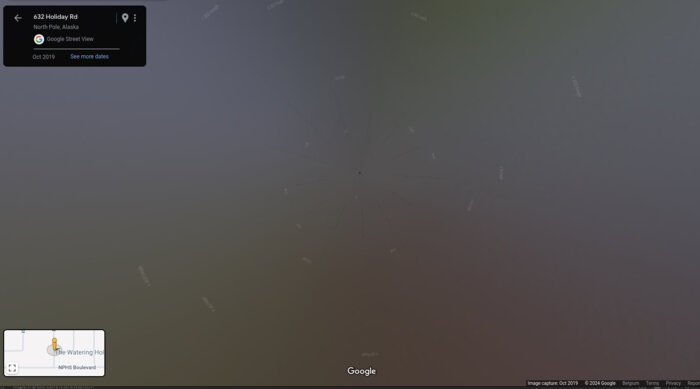 North pole ggl glitch