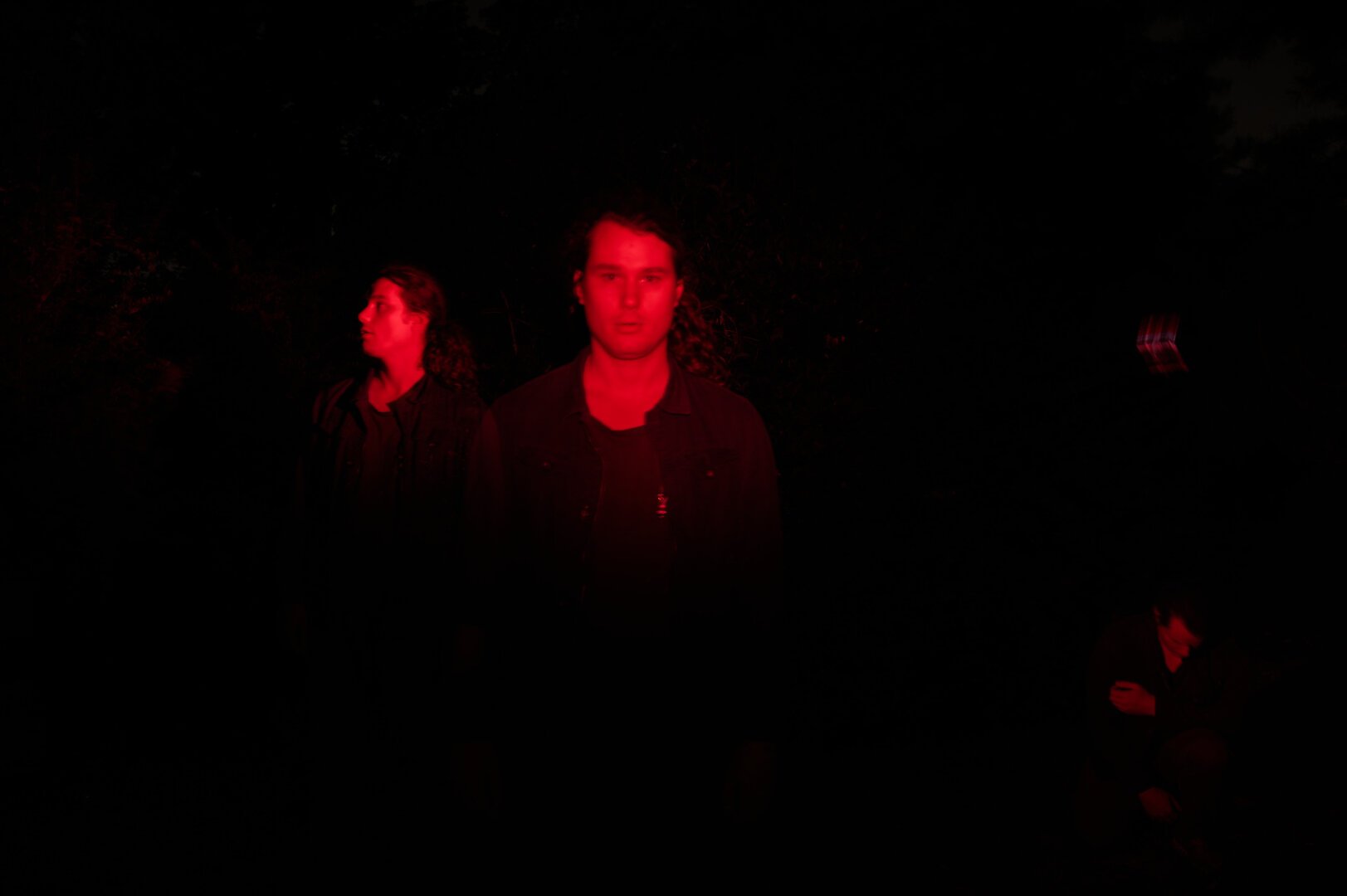 Visages multipliés par la pose longue