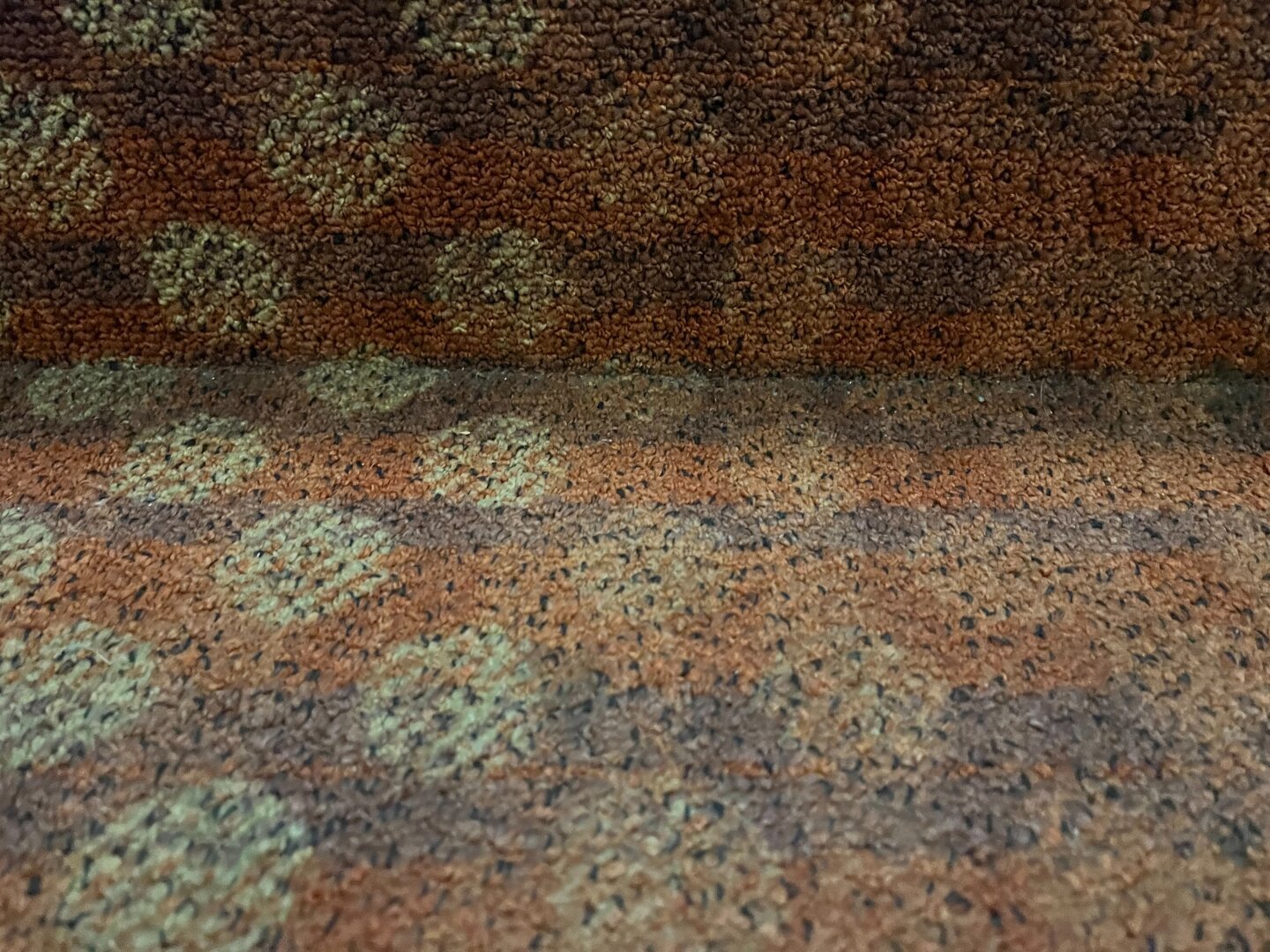 Movie theater carpet.