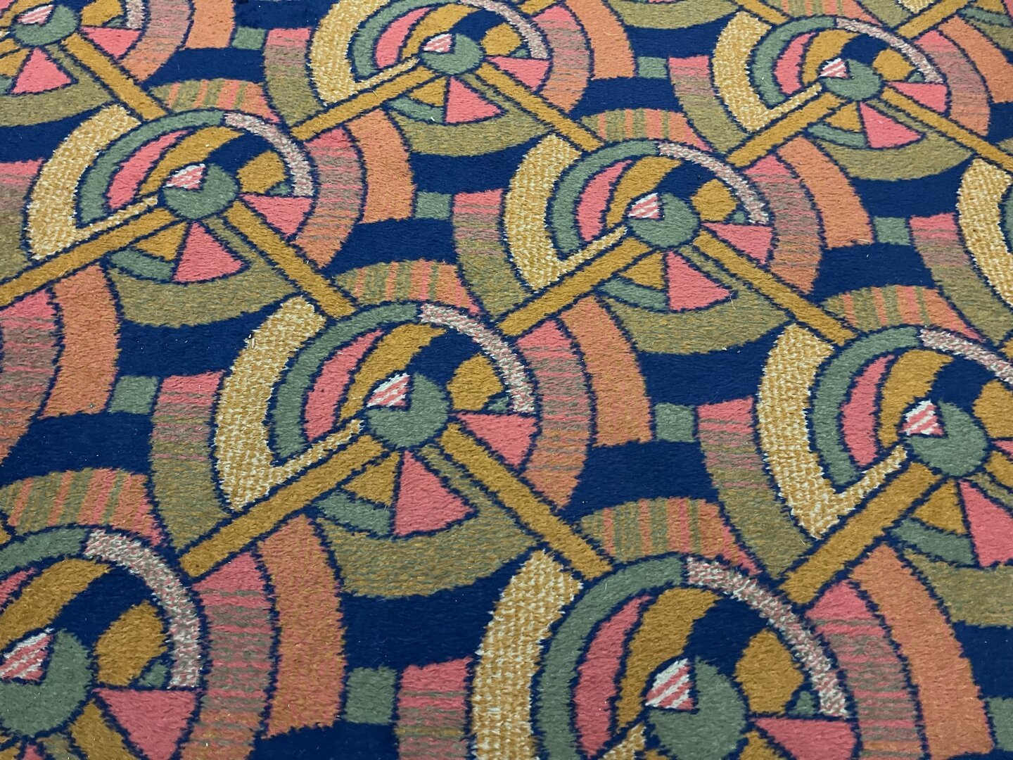 Movie theater carpet.