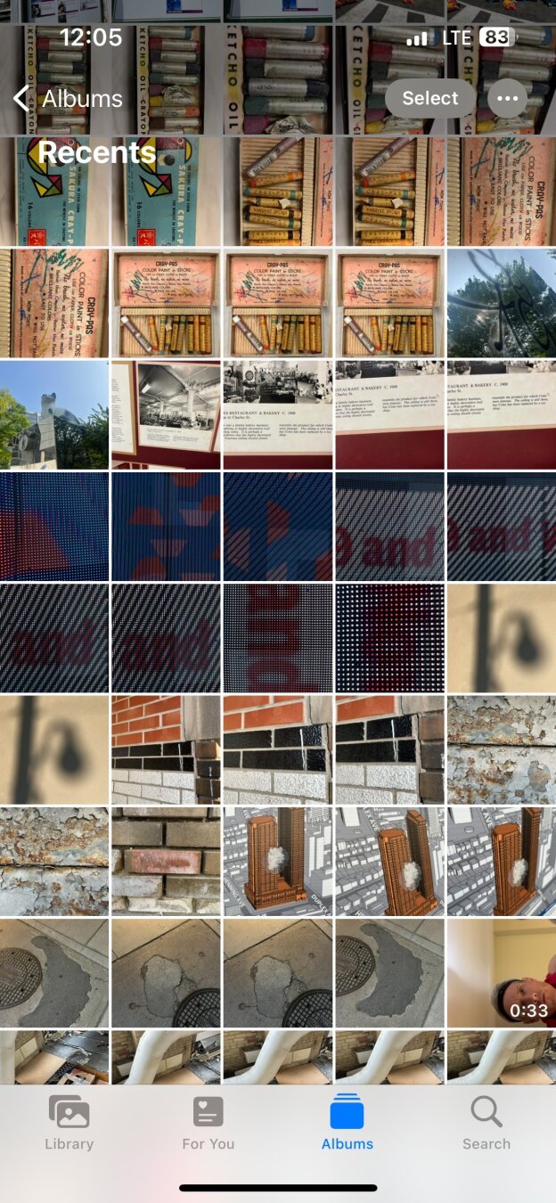 Earlier one when I started taking photos with this phone.