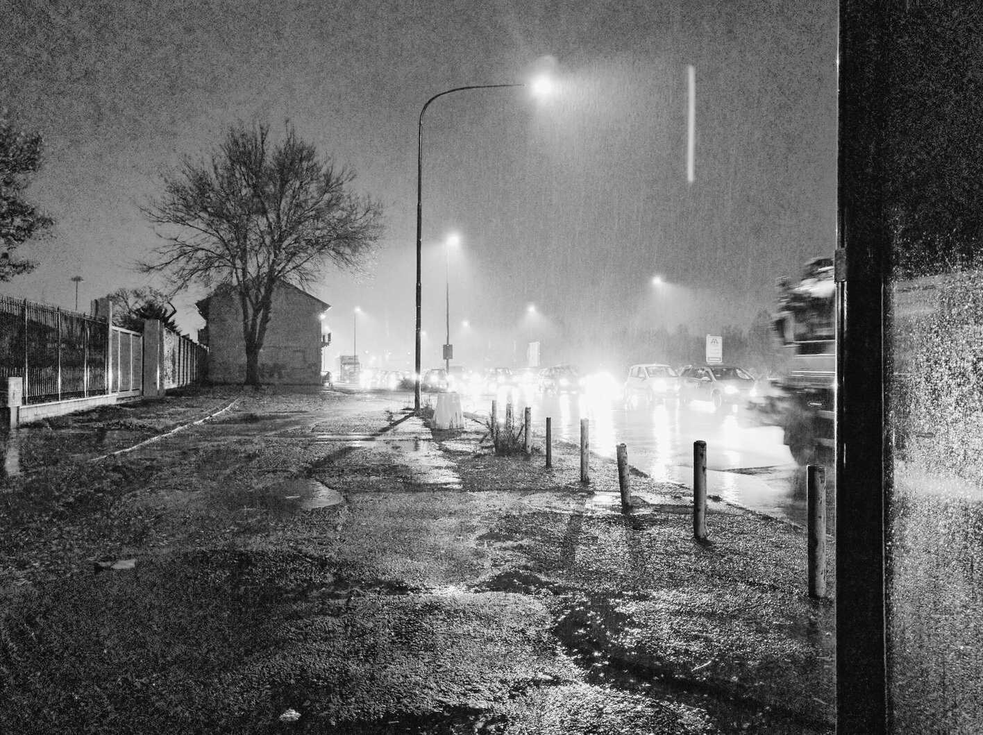 Rainy evening