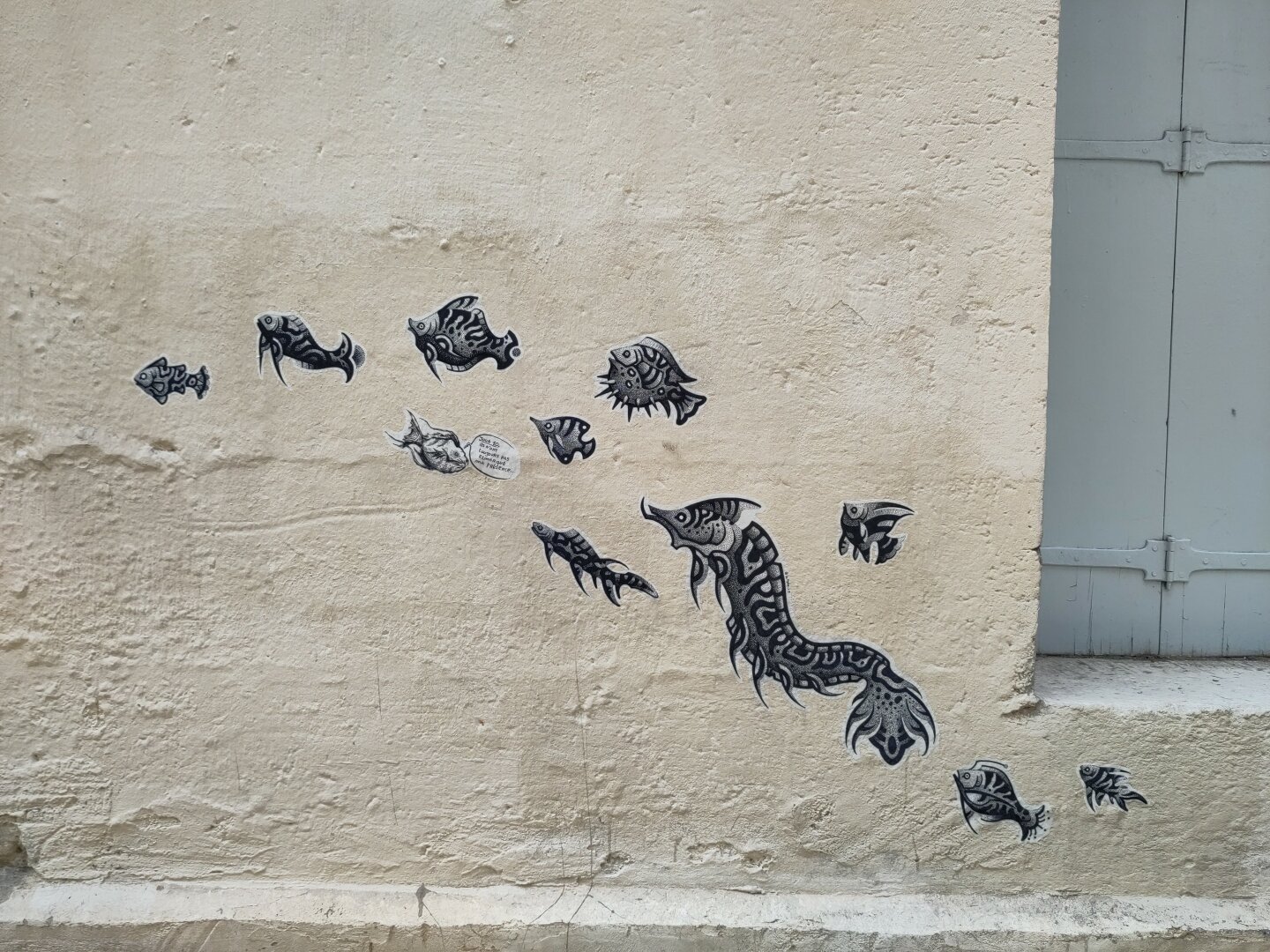 #streetart #montpellier Jour 10 : ils n'ont toujours pas remarqué ma présence...
