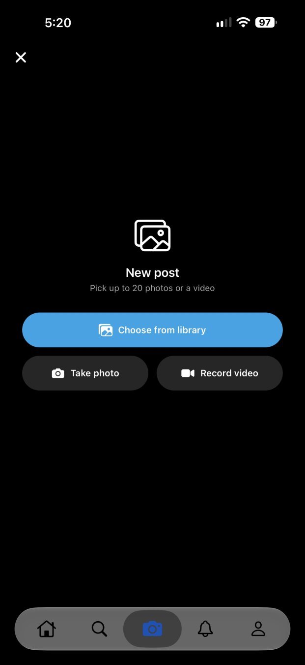 Posted media