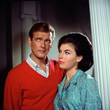 dawn addams the saint roger moore