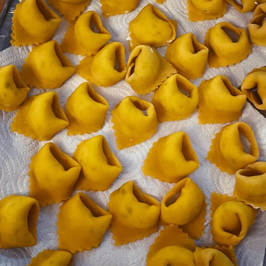 Tortelloni appena fatti