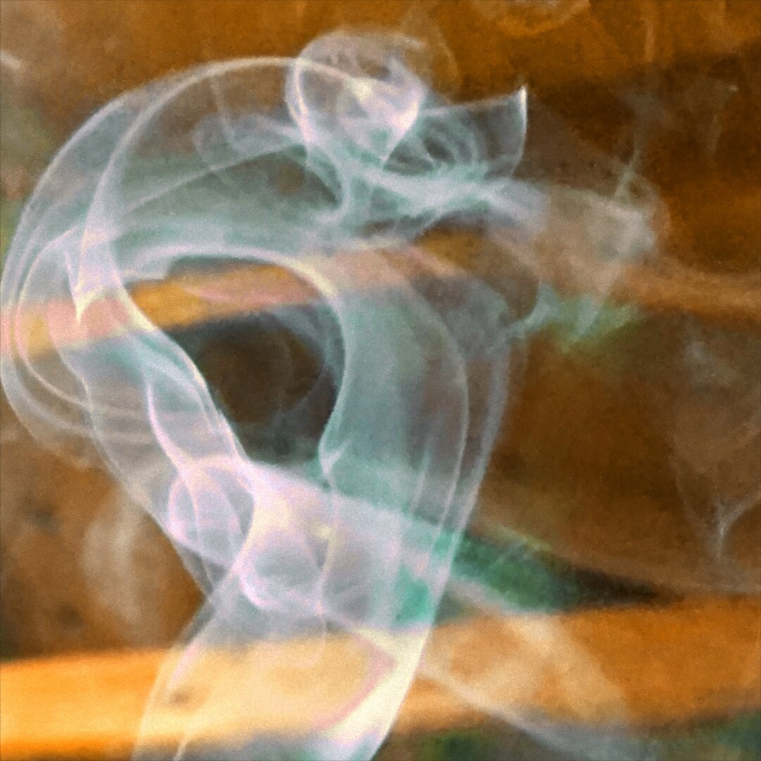 A whisp of smoke.