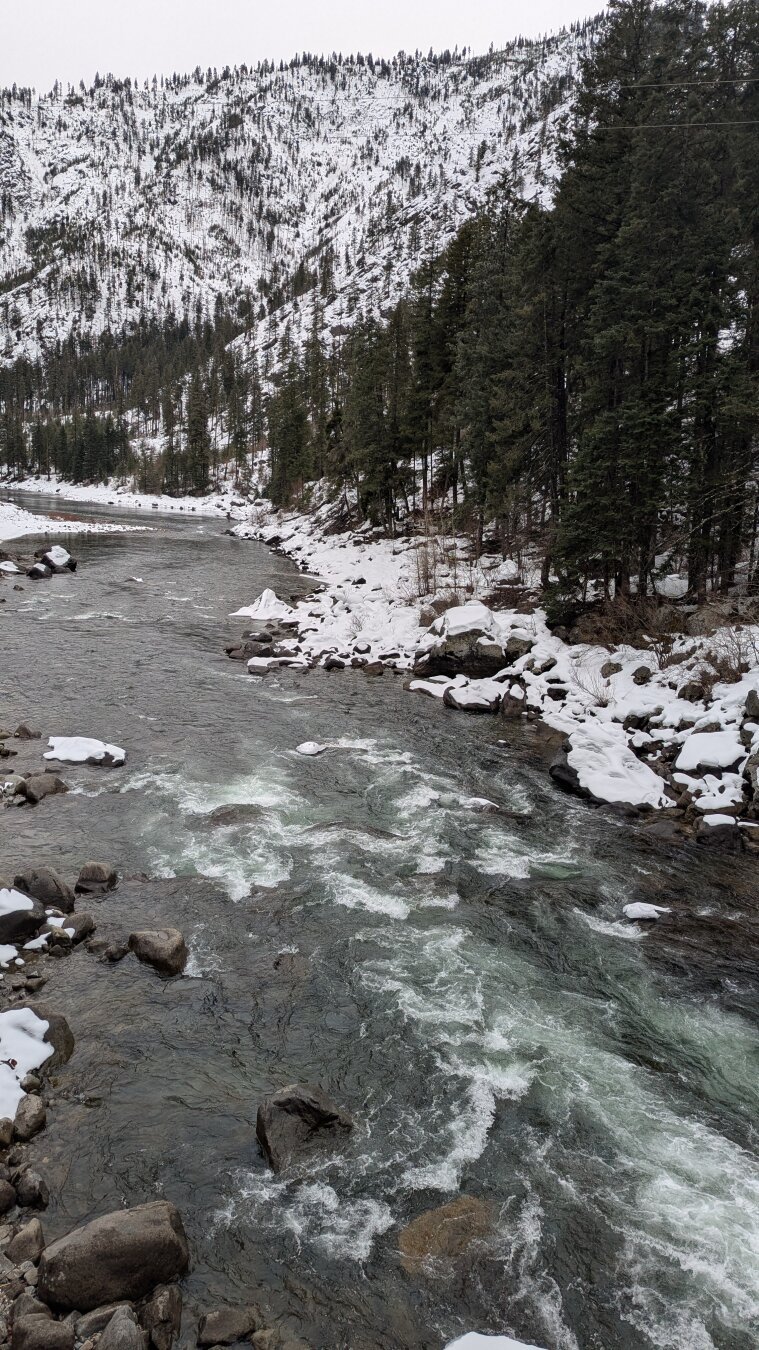 Snowy River outside Leavenworth WA.