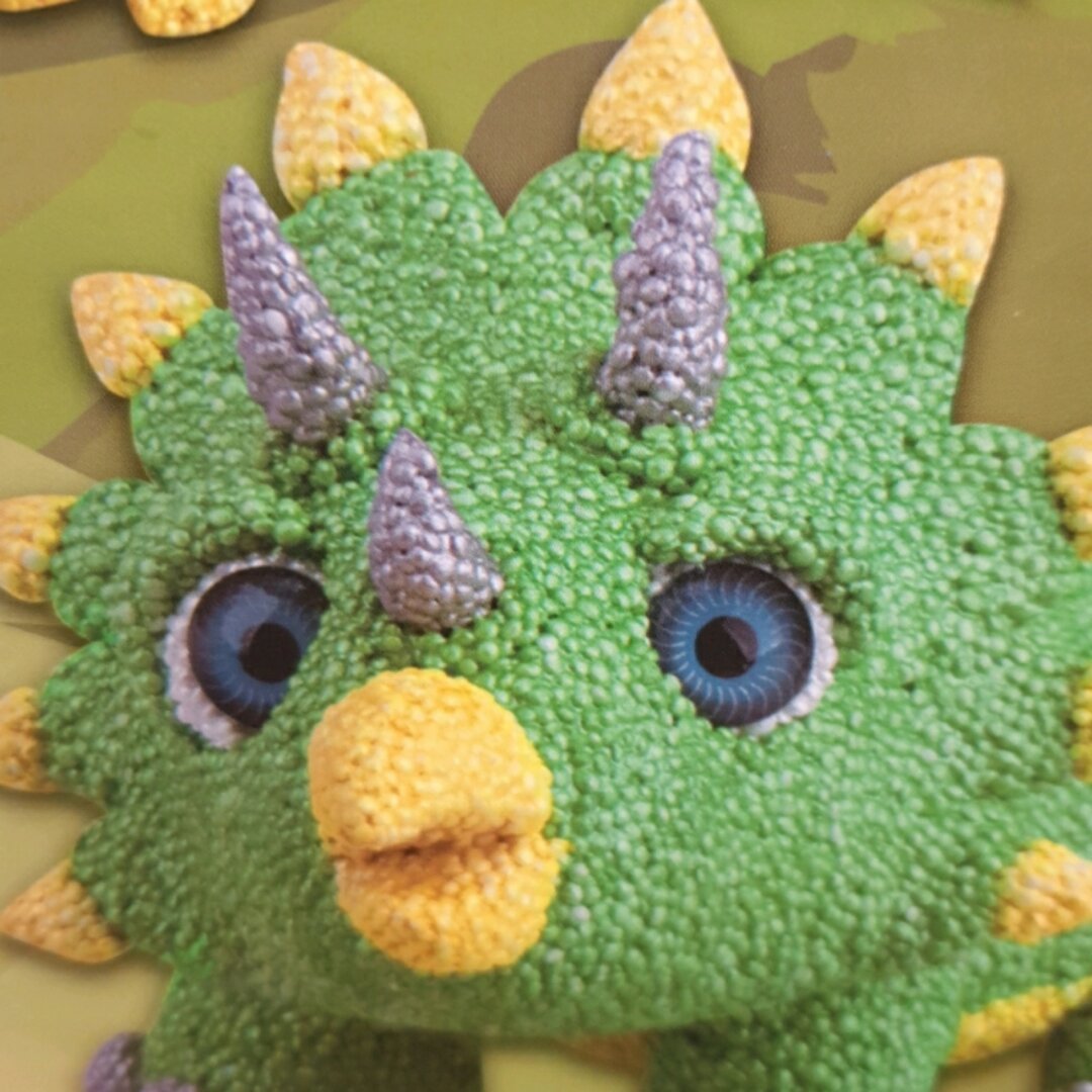 dinosaur toy for kids looks like that they have a skin condition