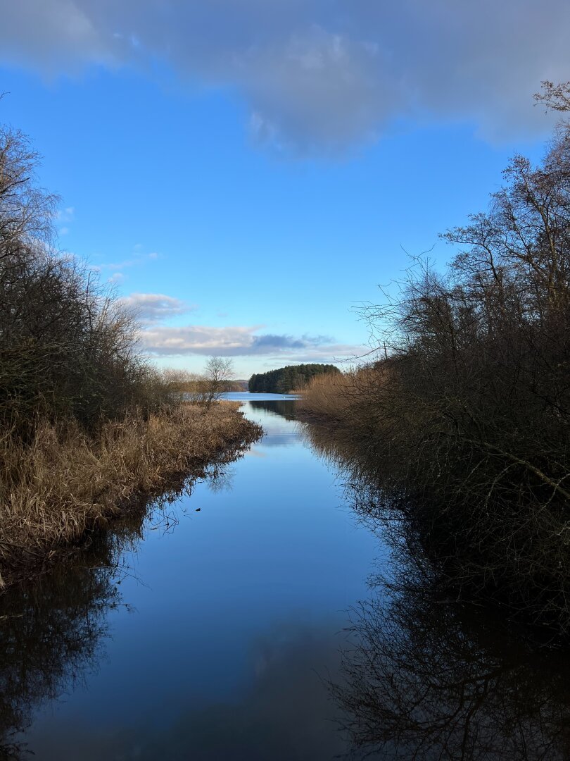 River Ore leading into the Loch.
