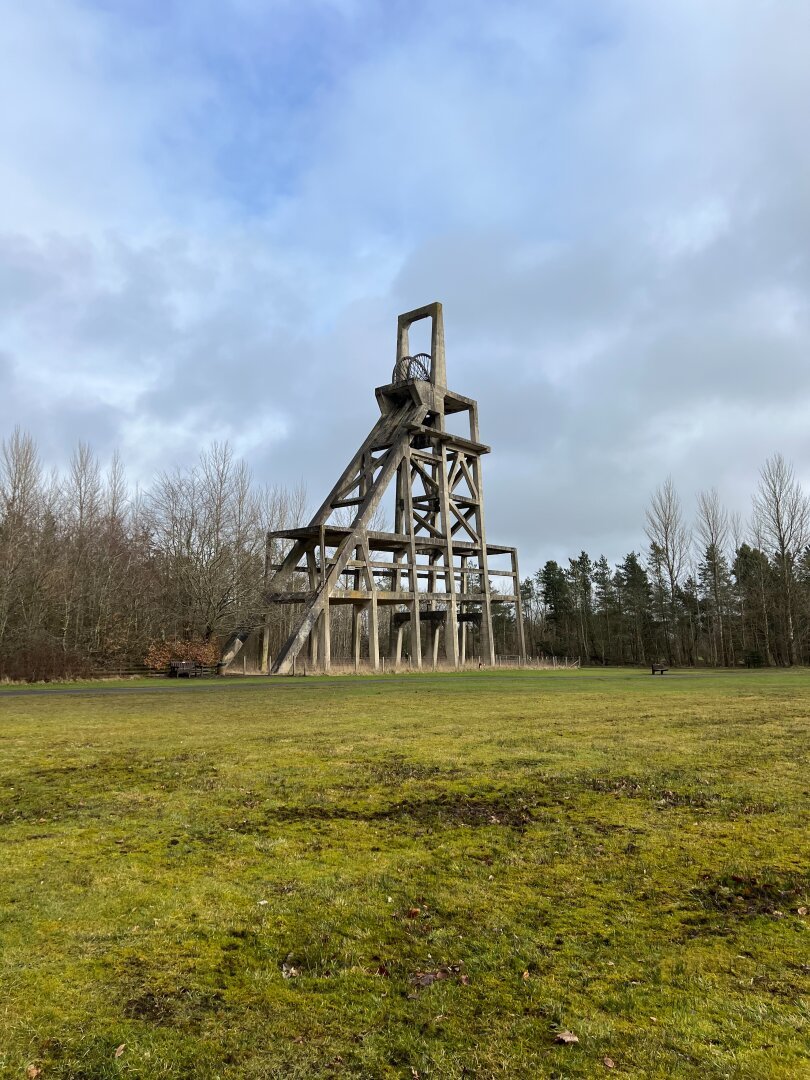 Mary Colliery No. 2 Pit Winding Gear.