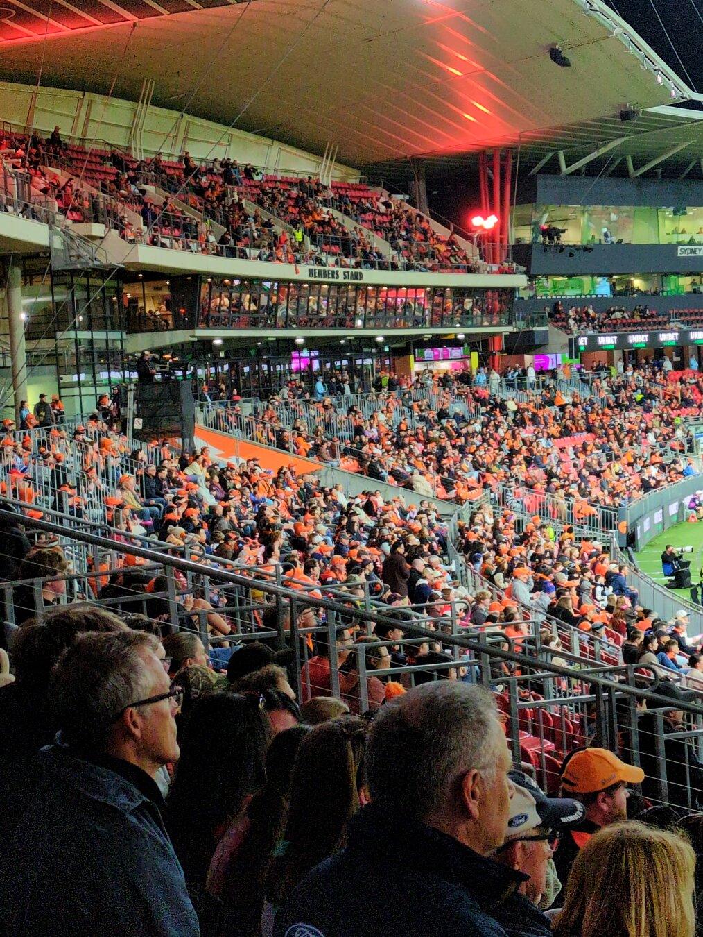 A very big crowd.