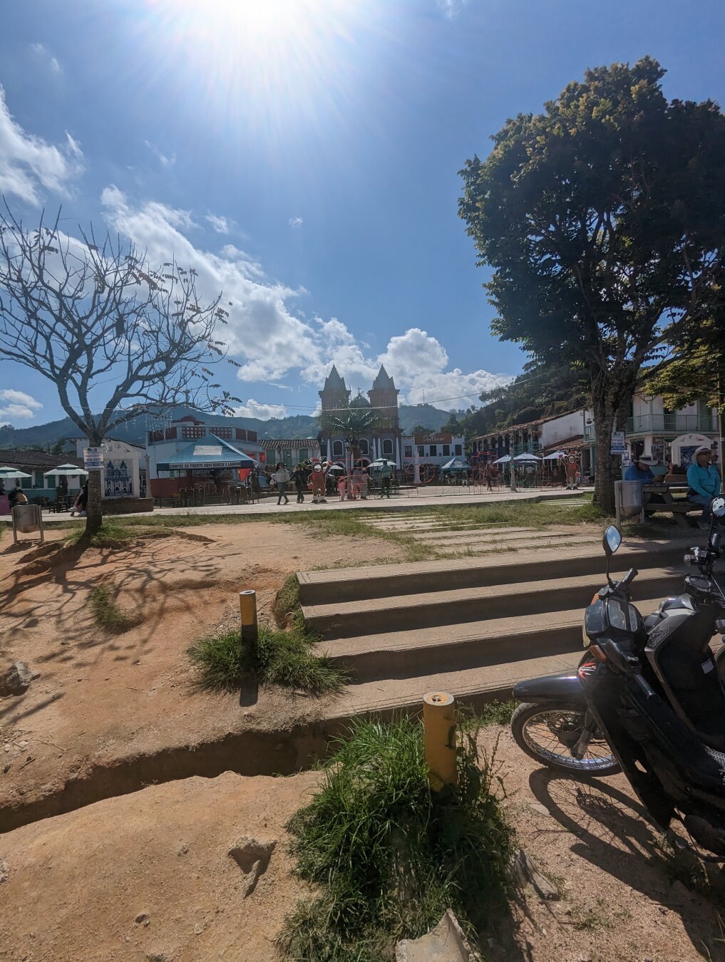 The main square of Guatape