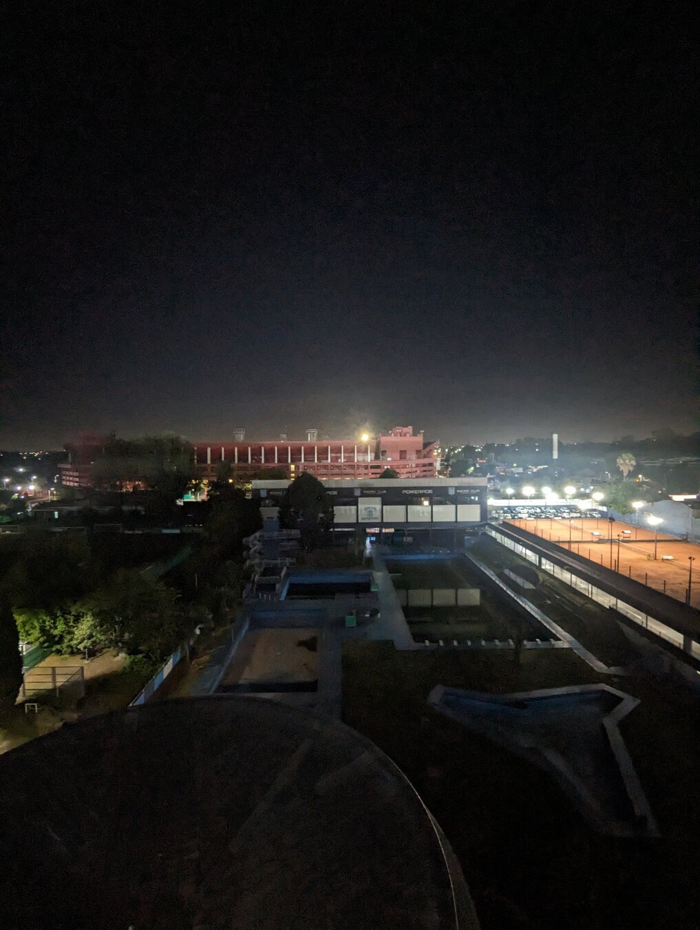 The stadium for Racing Club's rivals is about 150m away