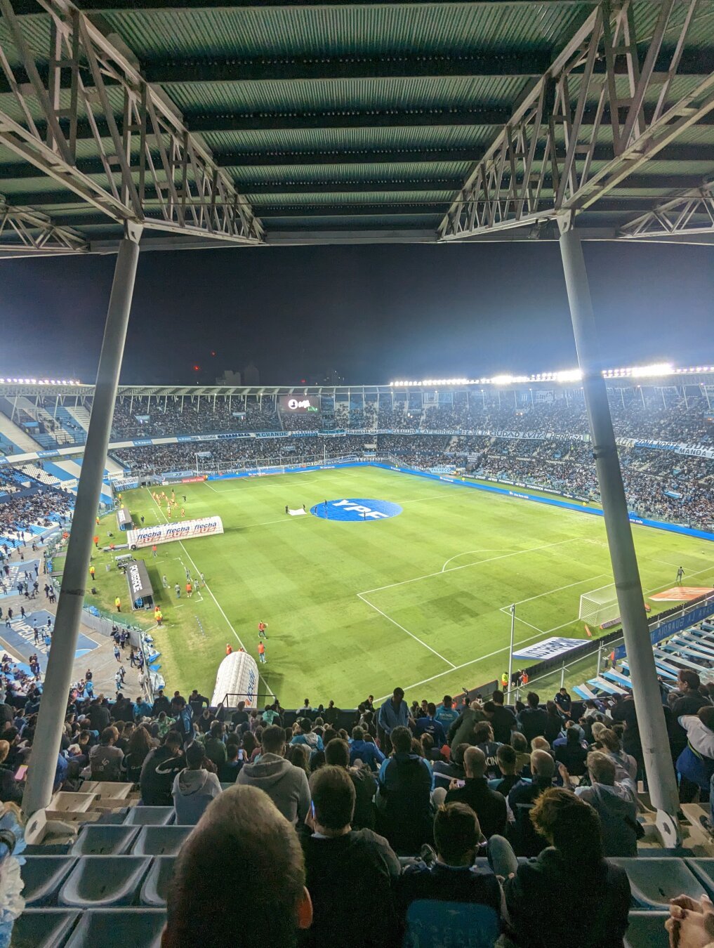 A view from the top row of El Cilindro