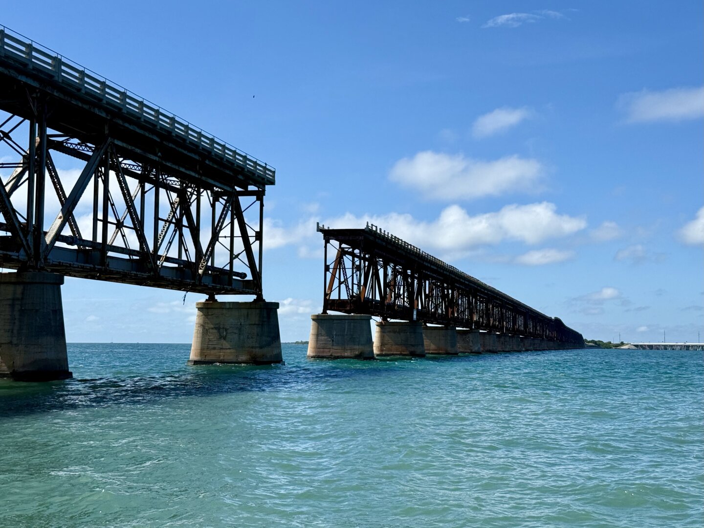 Flagler’s old Bahia Honda bridge.