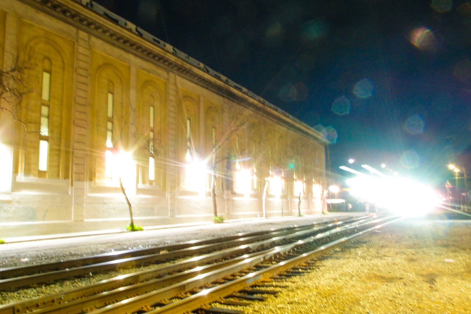 Ghosts of trains passing in the night.