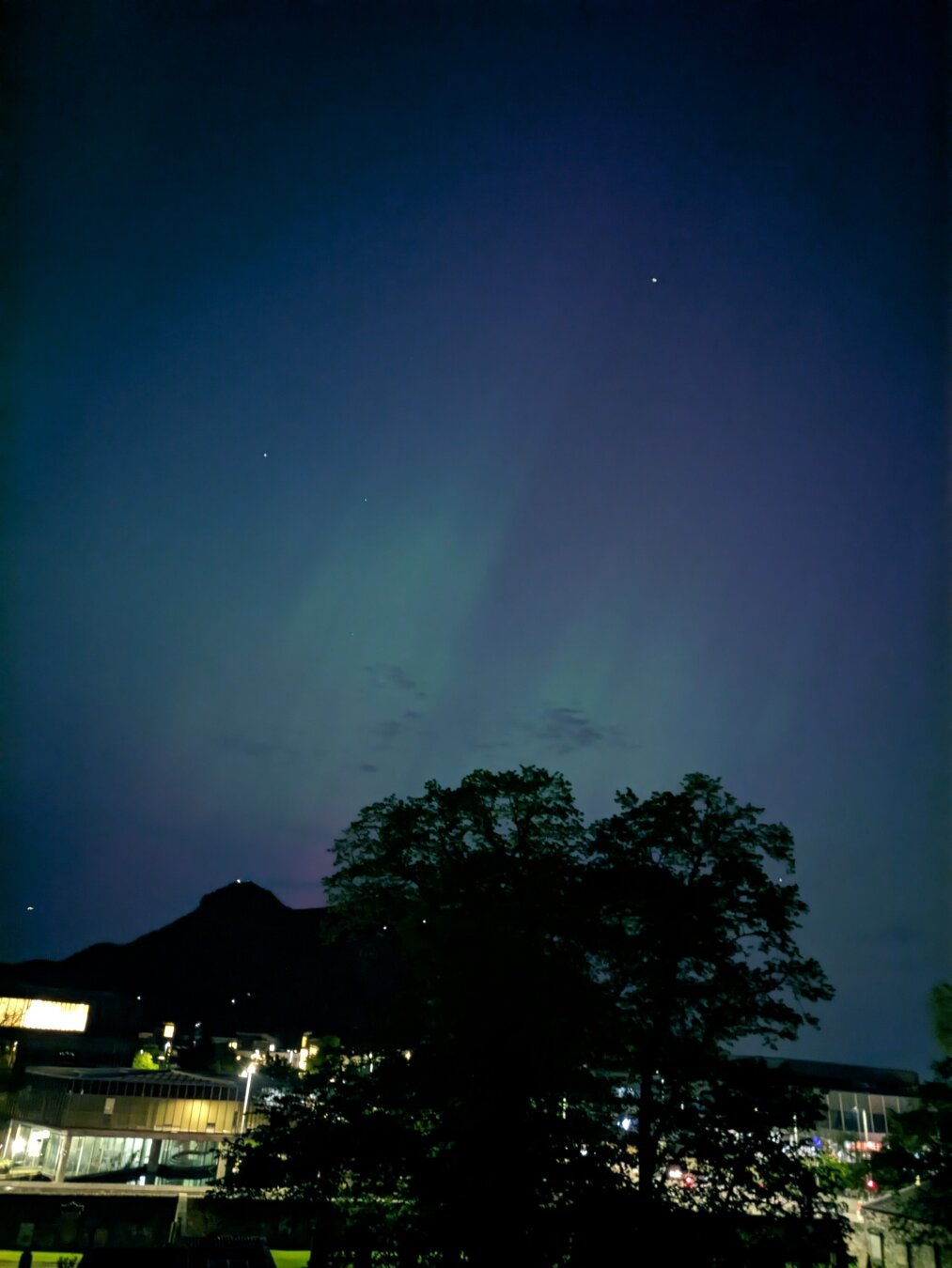 Aurora in Edinburgh 11th May 2024