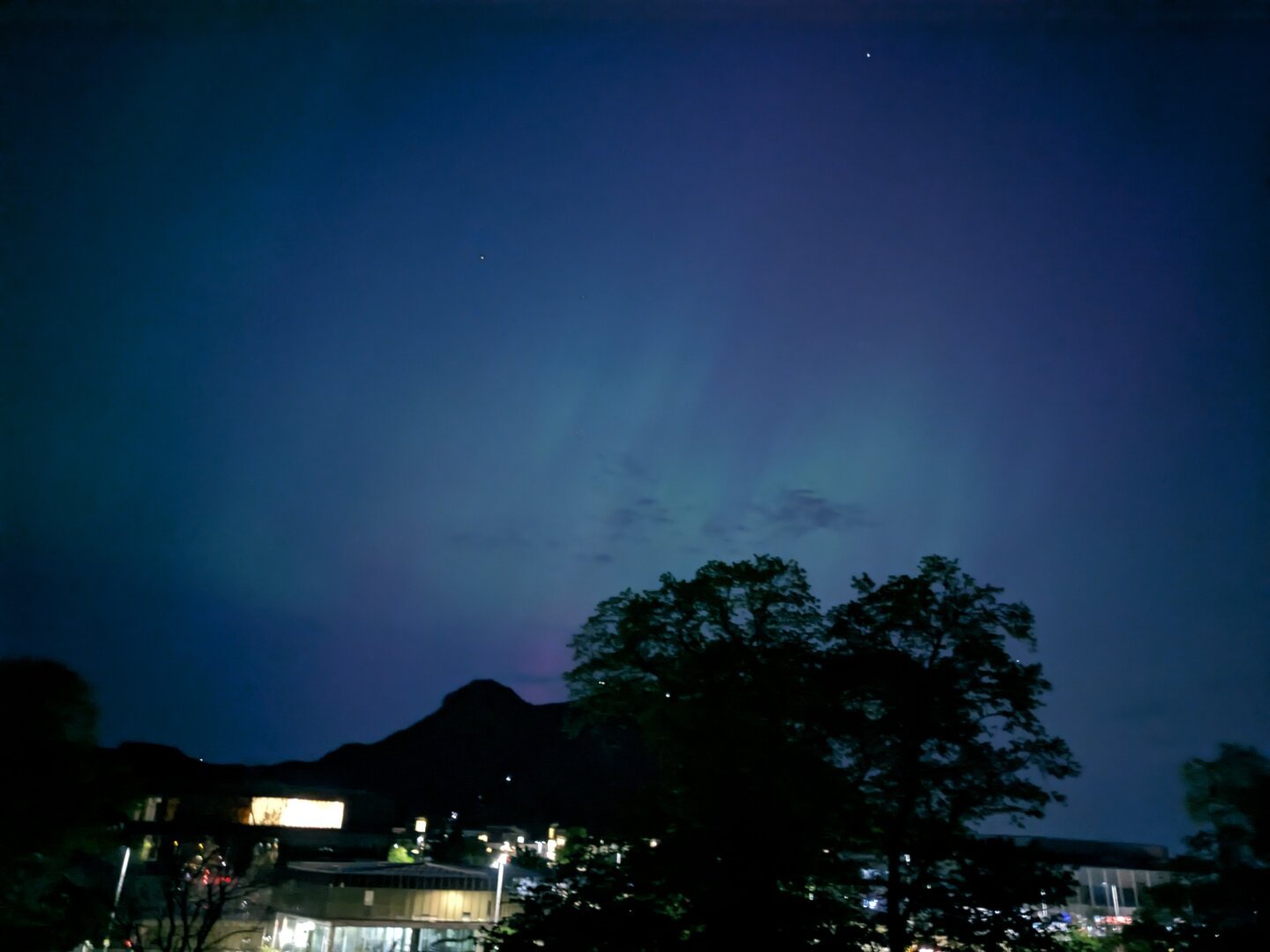 Aurora in Edinburgh 11th May 2024