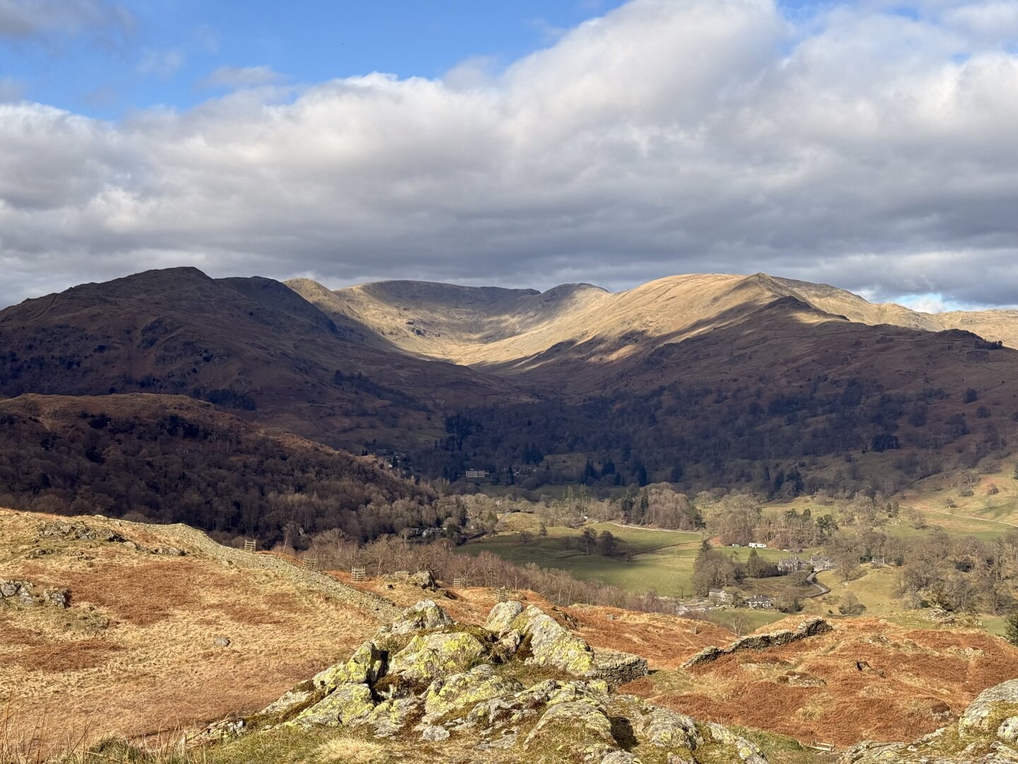 The fells of the Fairfield Horseshoe