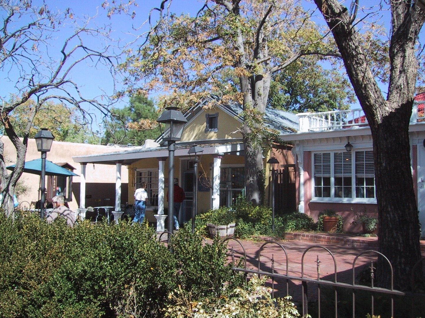 Shops in Old Town, Albuquerque, New Mexico.