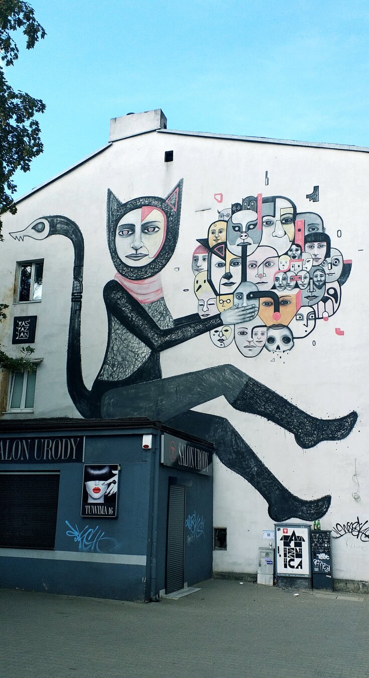 Artwork by Raspazjan in Łódź, Poland
