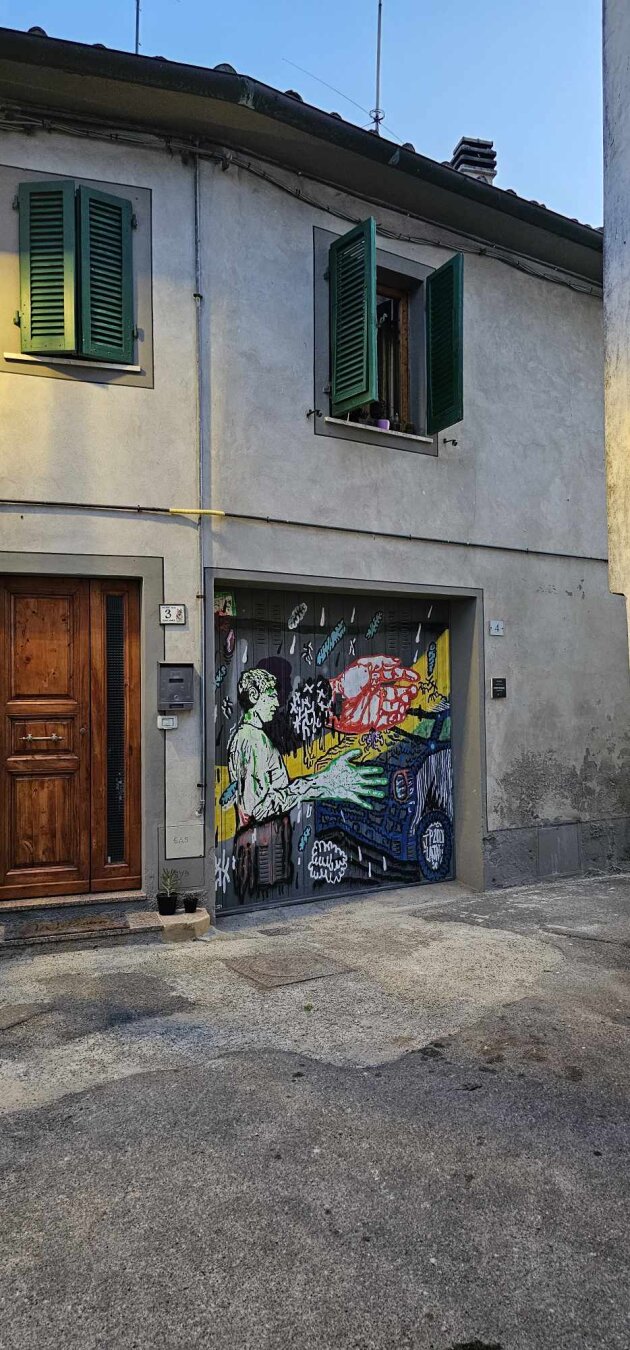 Dozens of street art finds from walks around Lajatico in the Italian region Tuscany. Photo by Marek Nogieć