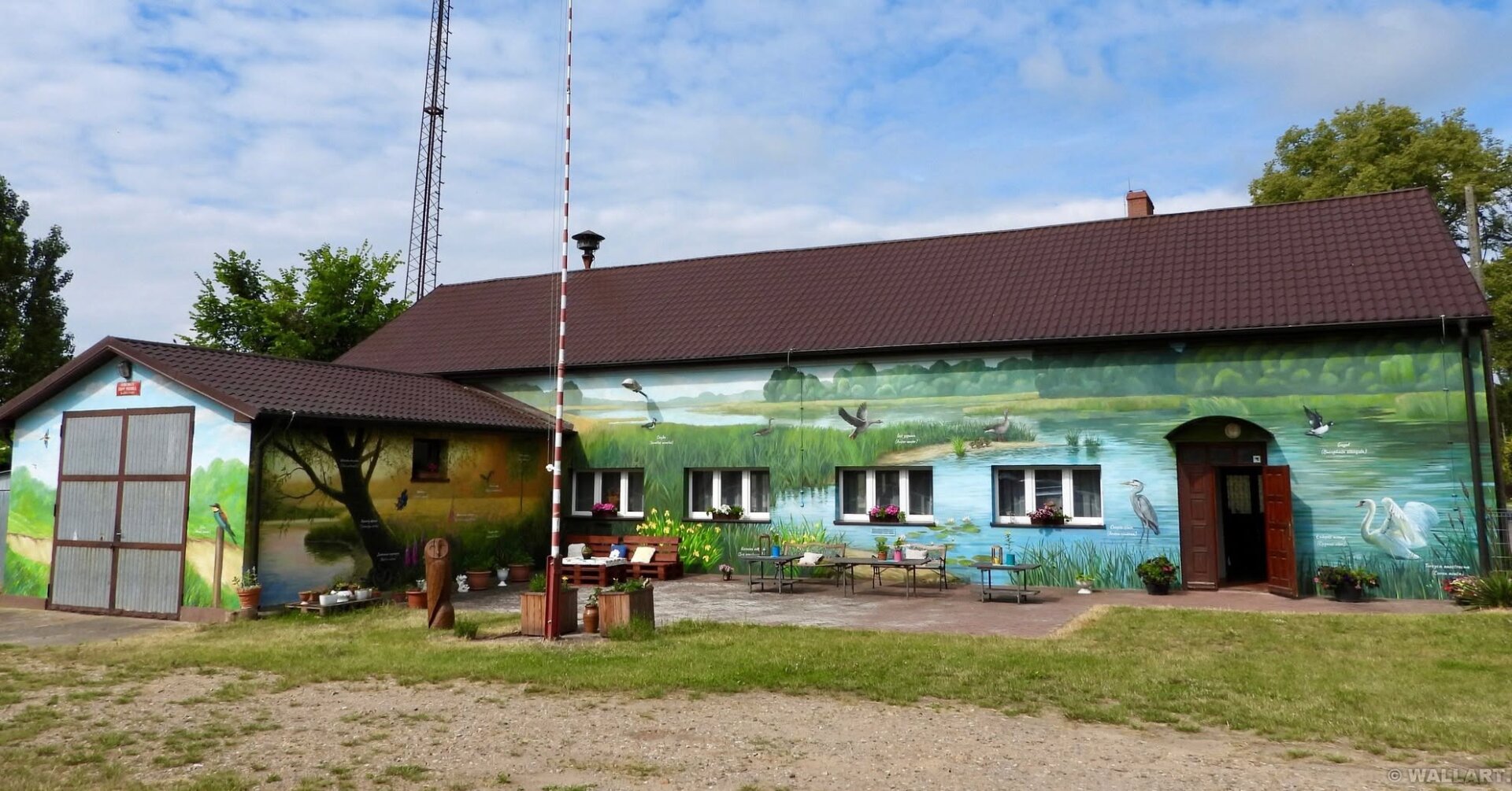Artwork by Wallart in Stara Rudnica, Poland
