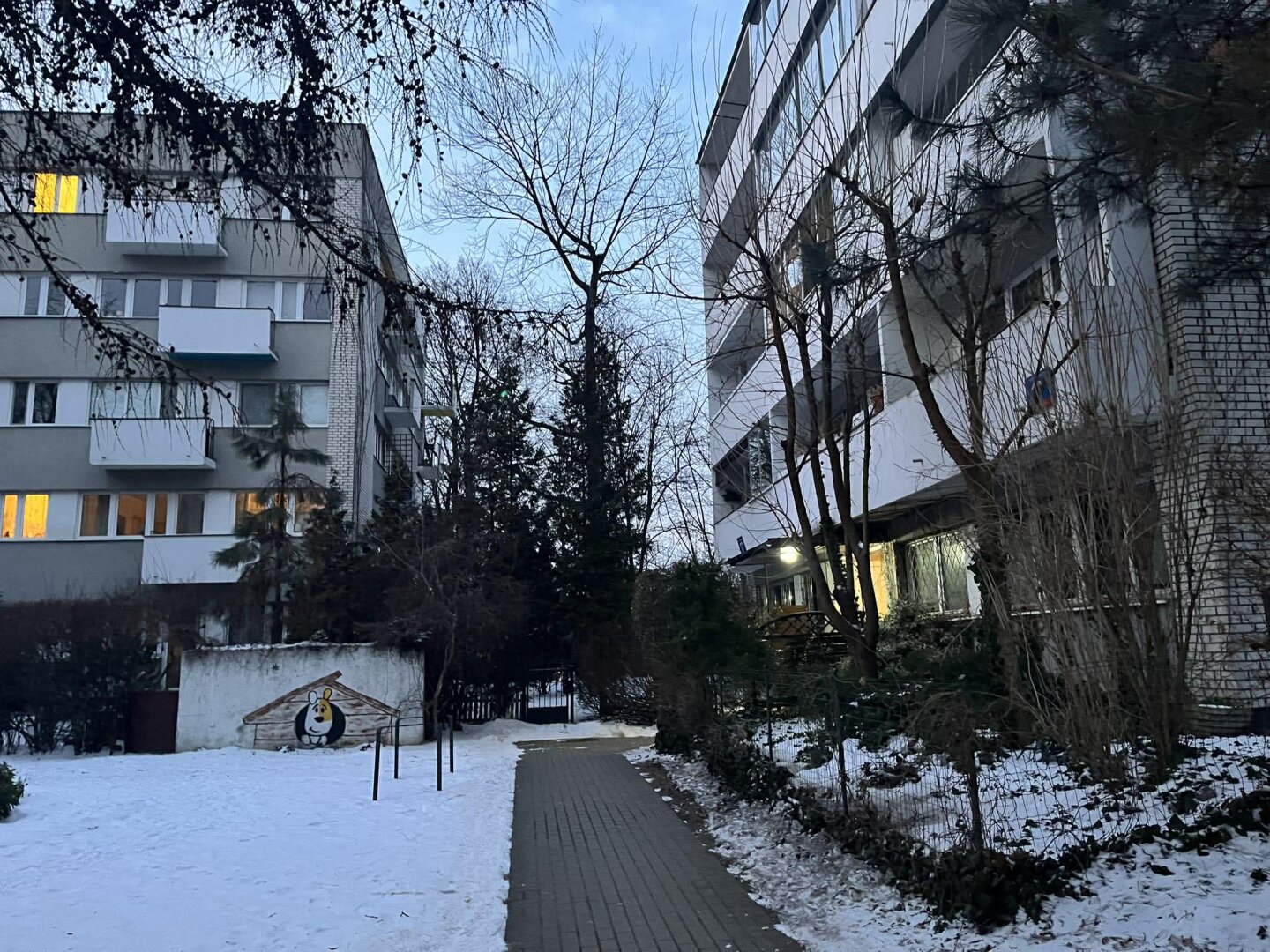 Artwork by unknown artist in Warsaw, Poland