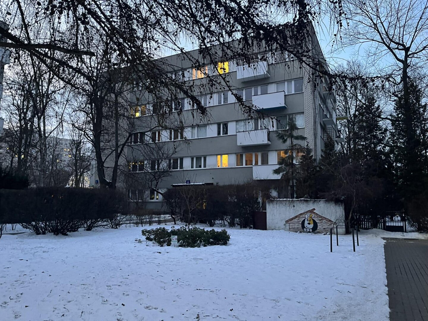 Artwork by unknown artist in Warsaw, Poland