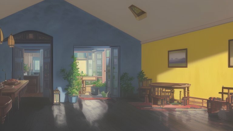 A cosy interior design.