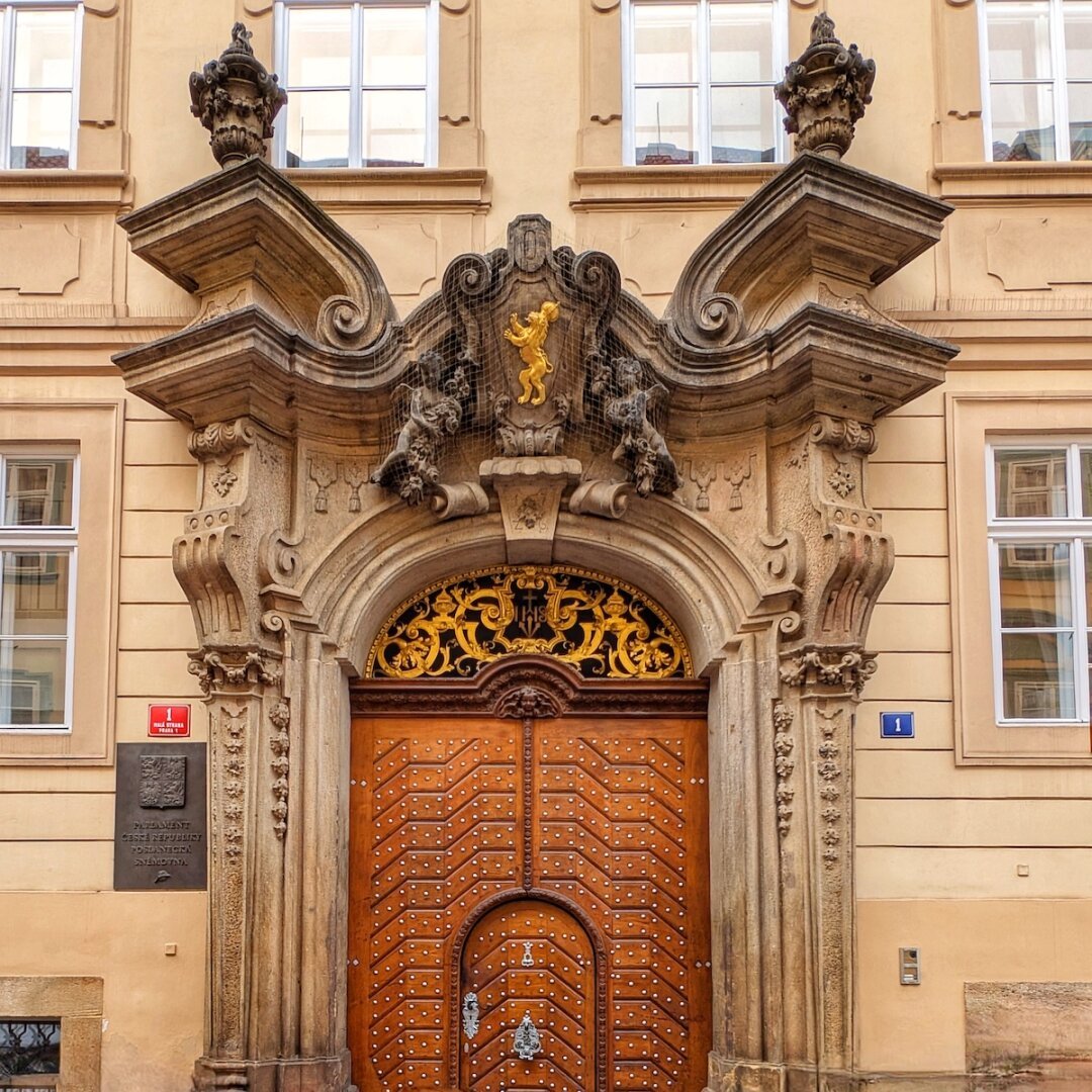 Open the Door of the Week - Theme = The Historic Doors of Prague