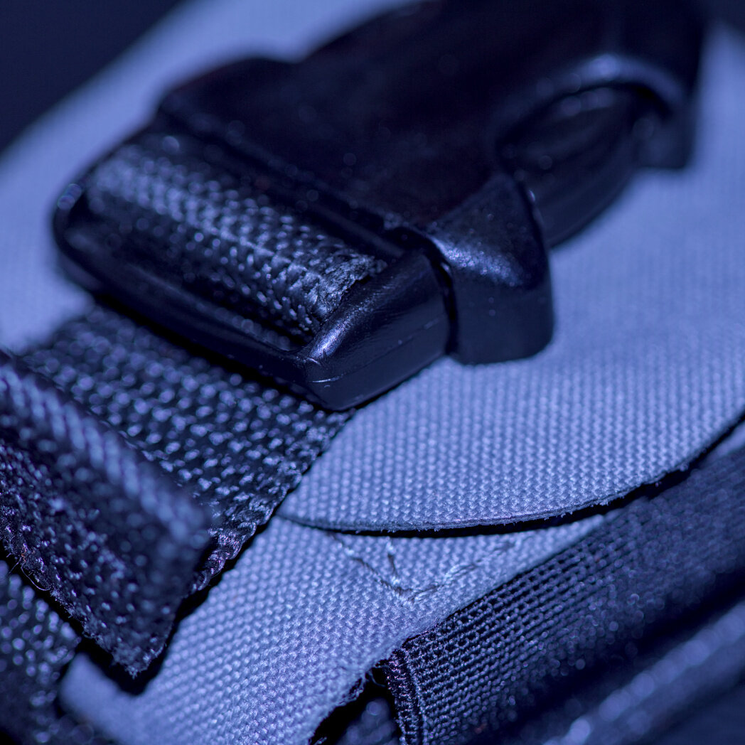 Gürteltasche zum Halten der Box mit Opiaten.