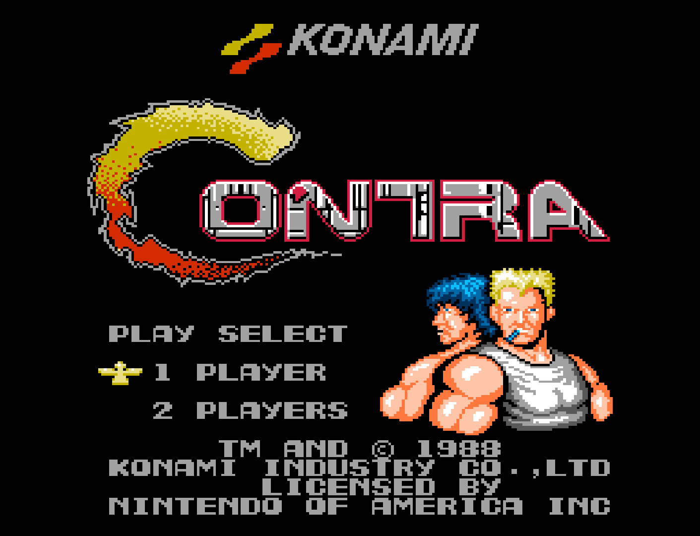 Contra 1988 screenshot