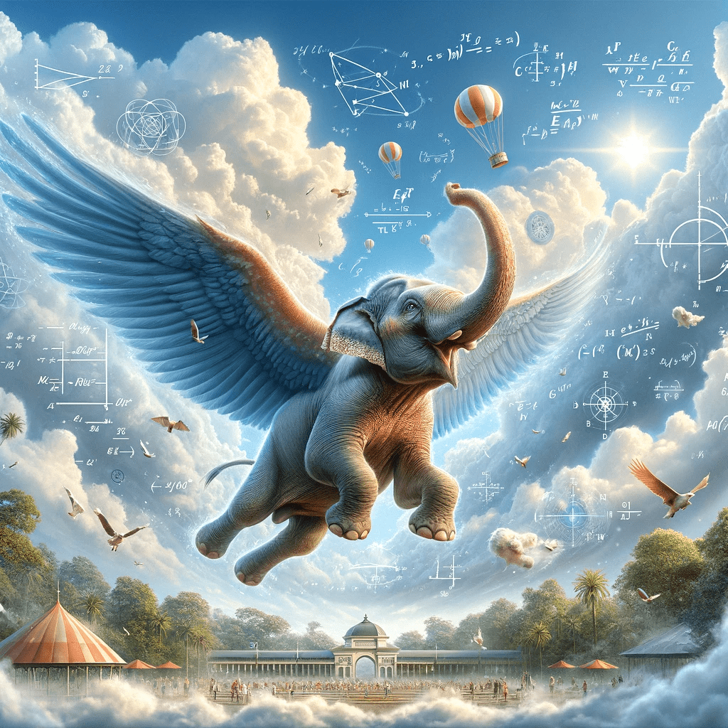 In the end, elephants will fly.