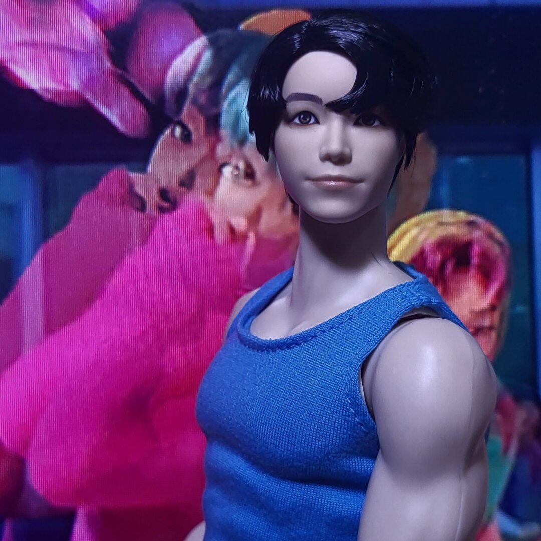 J-Hope doll from the BTS doll line rebodied on a clone Adonis body.