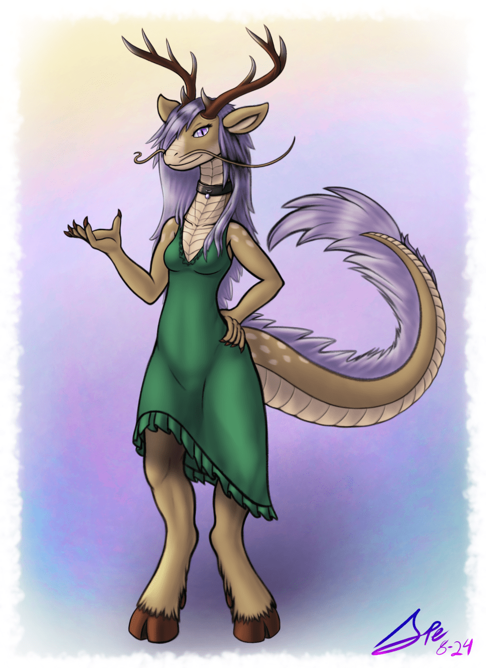 anthro kirin character