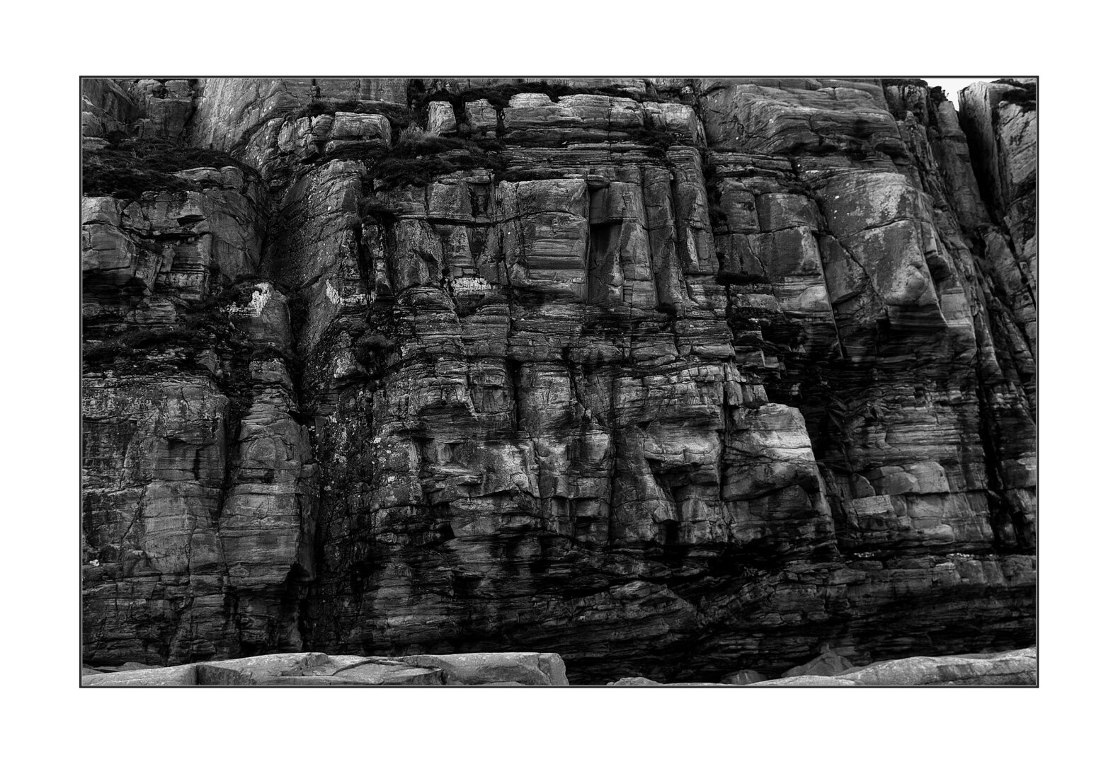 The Rock. Monochrome
