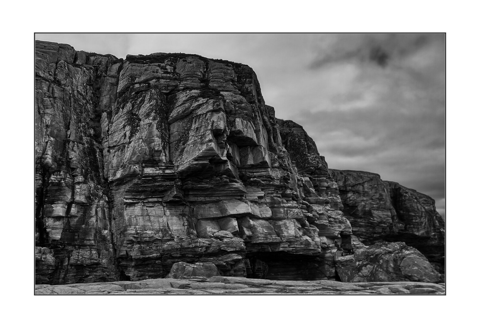 The Rock. Monochrome