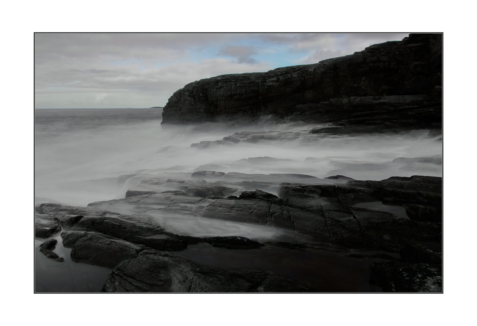 High waves on Herdlevaer.