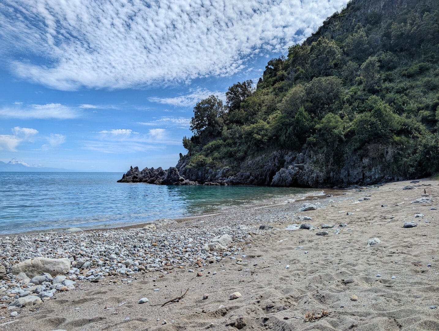 Spiaggia del Marcellino, also known as Spiaggia dei Francesi.