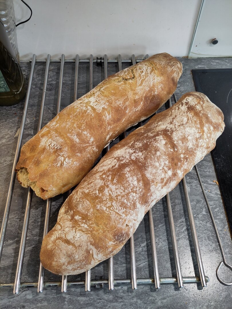 Organic white sourdough, 24hrs prove