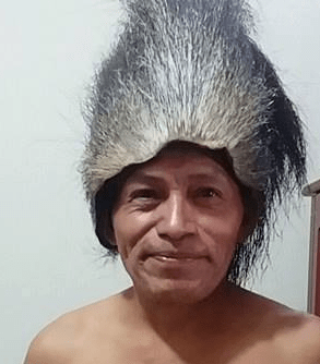 Elder Medicine Man Meset from the Amazon with Headdress