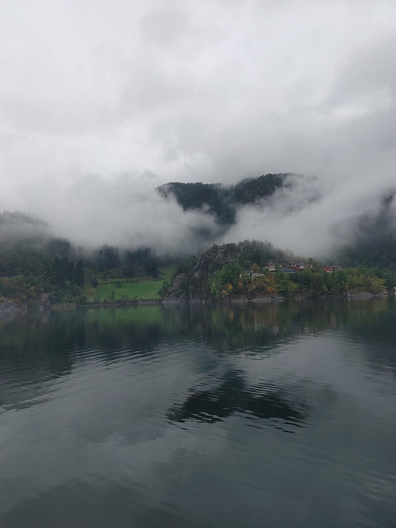 Hardangerfjord, Norway. September 2021.