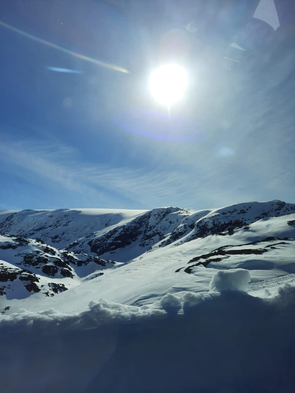 Folgefonna glacier, Hardanger, Norway. April 2022