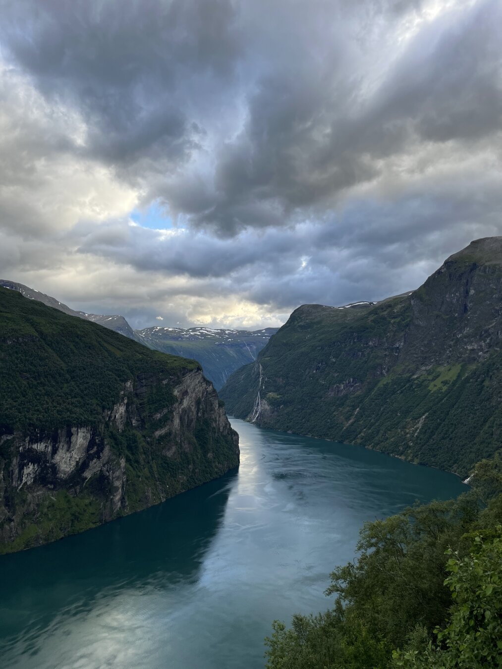 Geirangerfjord, Norway. July 2023.